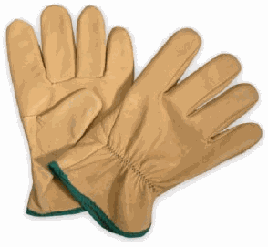 Guante Vaqueta y medio paseo